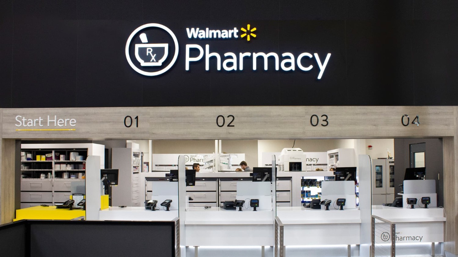 Walmart Pharmacy Front